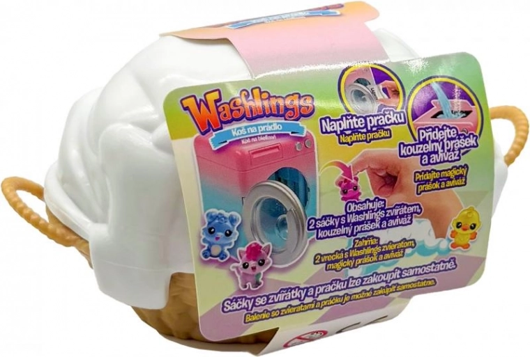 Washlings állatkás szennyestartó – meglepetés