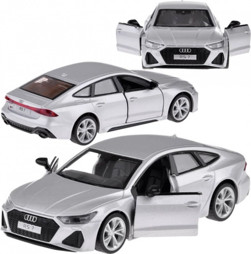 Fém AUDI RS 7 Sportback modell 1:35 fénnyel és hanggal