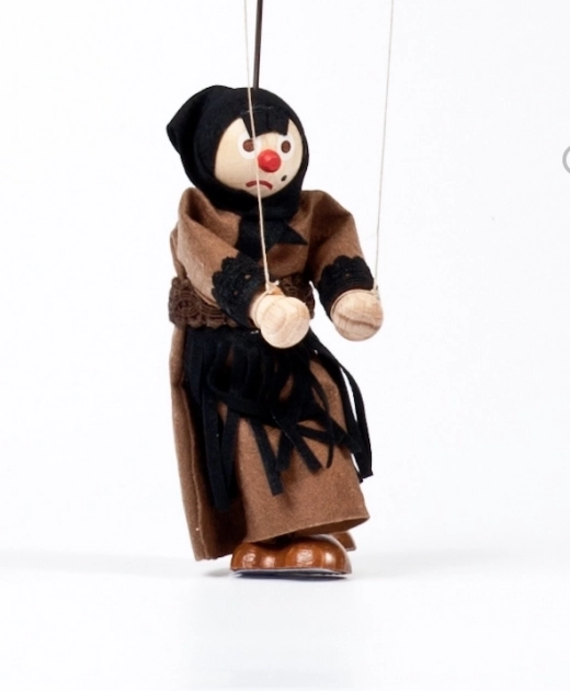 Gerlich fa bábu Boszorkány Dorota 12 cm