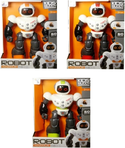 Robot fénnyel és hanggal - 1 darab
