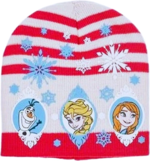 Krém színű Frozen sapka