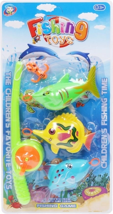 Horgászat halacskákkal – mágneses játék gyerekeknek