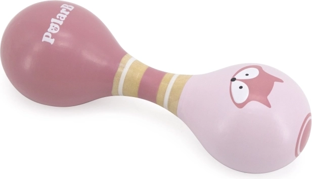 Polar B fa, kétoldalas rumba-golyó rókával