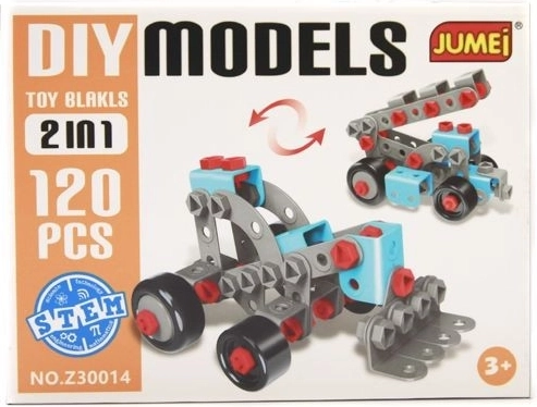 Konstrukciós építőjáték 120 darabbal - 1 db