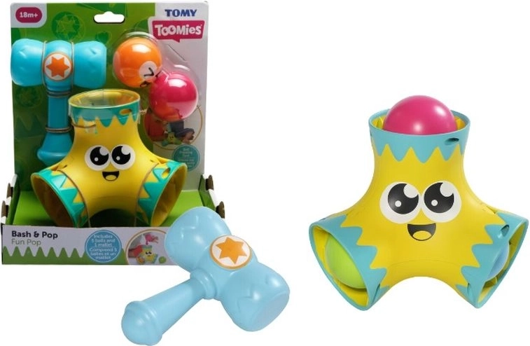 Tomy Toomies Vidám labdák kalapáccsal