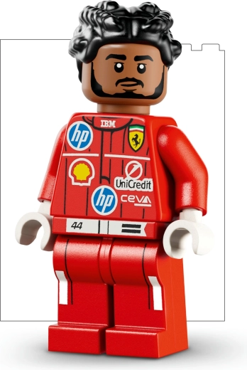 Lewis Hamilton minifigurája
