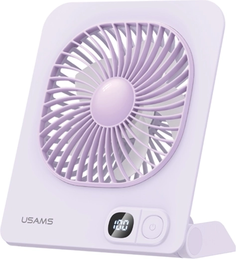 USAMS mágneses asztali ventilátor lila