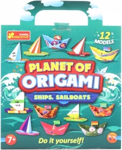 Origami hajó készlet