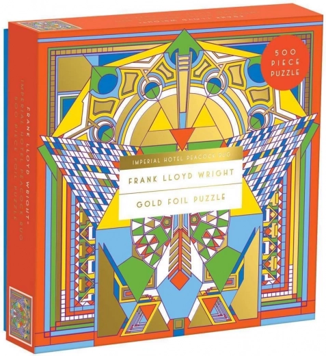Fémes puzzle Frank Lloyd Wright – Hotel Imperial, 500 darab