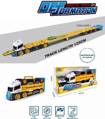 Teherautós vontató kilövőpályával 125 cm