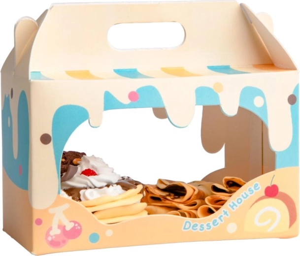 Könnyű szállítás és ajándékcsomagolás desszertekhez