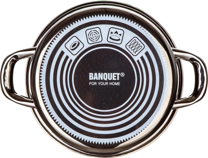 Univerzális használat minden tűzhelytípuson, beleértve az indukciót is