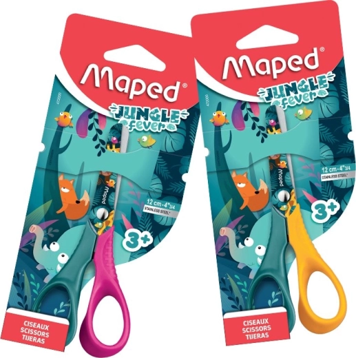 Gyerek olló MAPED Vivo Jungle Fever 12 cm