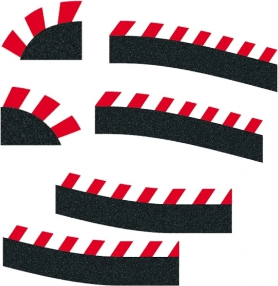 Szűkítéshez való szegélyek CARRERA EVOLUTION, DIGITAL 132 és DIGITAL 124 pályákhoz