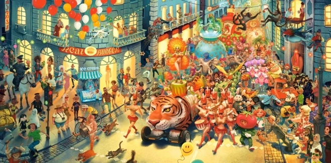 4000 darabos puzzle – Riói karnevál