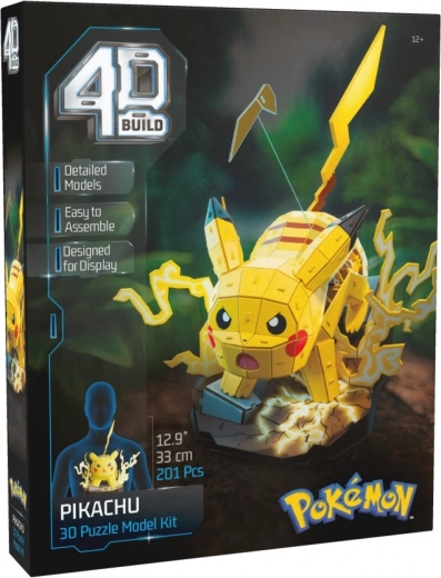 4D Build Puzzle Pokémon Pikachu 3D építőkészlet