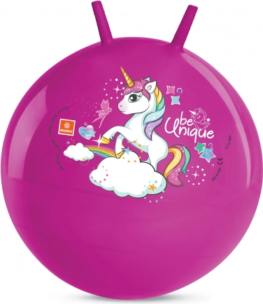 Ugrálólabda egyszarvú mintával 45–50 cm