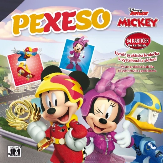 Mickey Egér klubháza memóriajáték – füzet kártyákkal