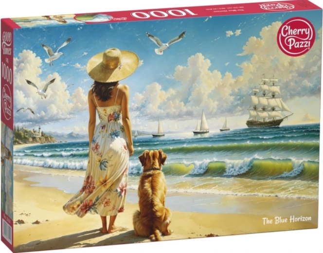 Cherry Pazzi puzzle Kék horizont 1000 darab