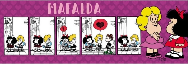 Panorámapuzzle MAFALDA 1000 darabos CLEMENTONI