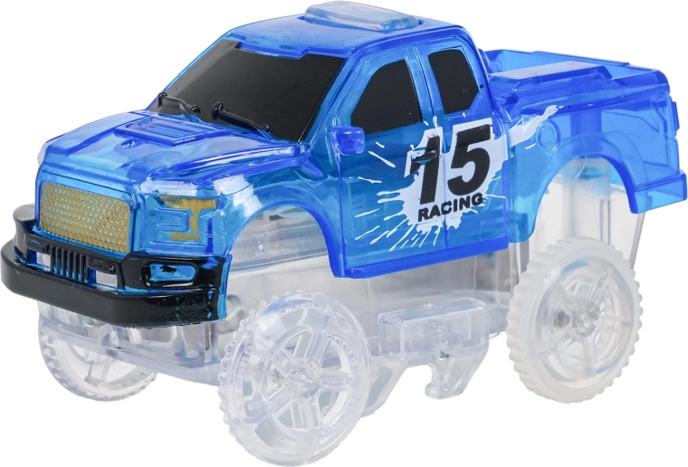 Versenyre kész LED-es kisautó