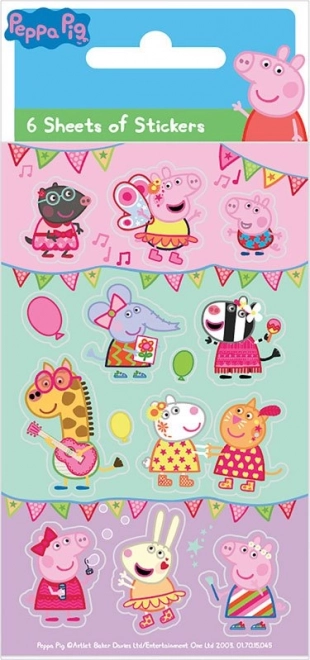 Peppa malac matricák – karnevál