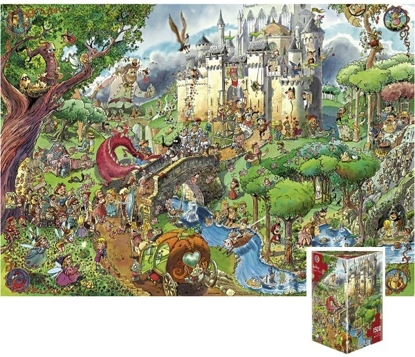 HEYE Tündérmesék puzzle 1500 darab