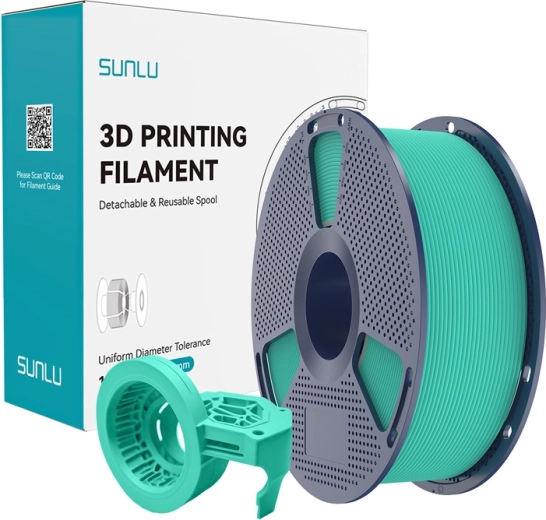 Nagysebességű matt PETG Sunlu filament – menta