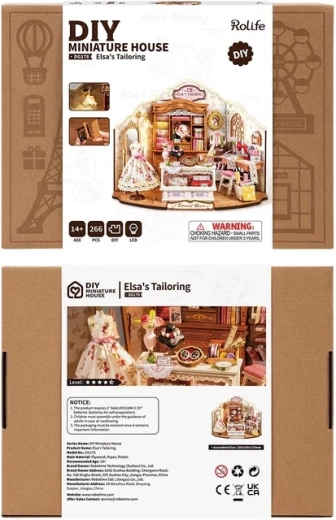 Ajándékcsomagolás útmutatóval