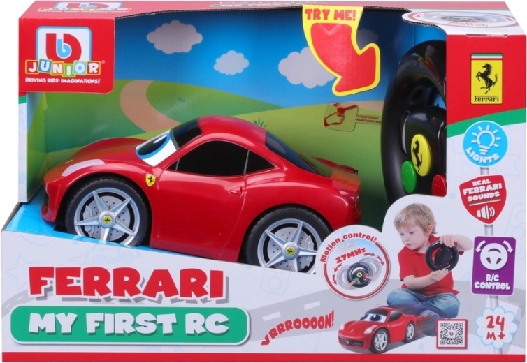 BB Junior Ferrari 458 Italia fényekkel és hangokkal