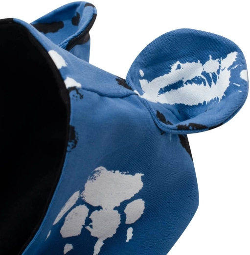 Meleg kapucni aranyos fülecskékkel