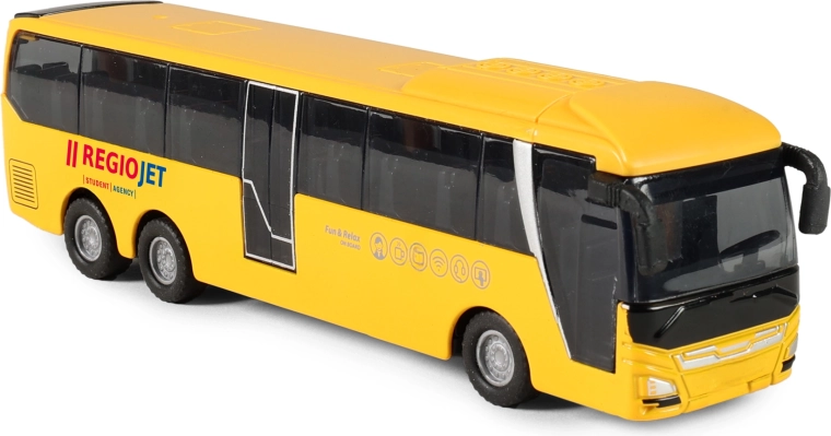 Fém buszmodell RegioJet 15 cm