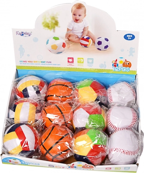 SPORTO labdák különböző típusú 10 cm