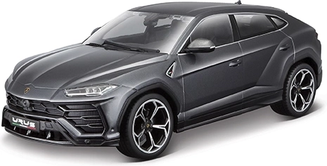 Bburago Lamborghini Urus fém modellautó 1:18 Plus, metál szürke