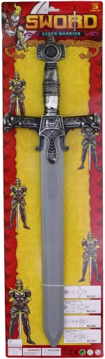 MaDe gyermek lovagi kard 60 cm díszítéssel