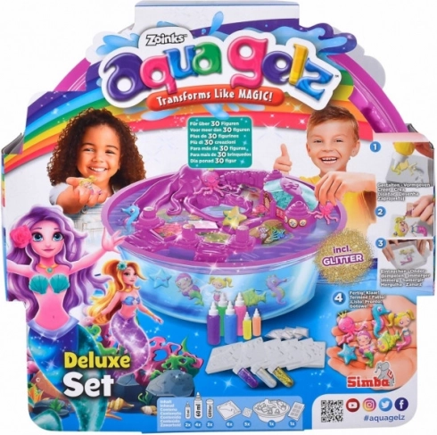Aqua Gelz varázslatos sellők – kreatív készlet
