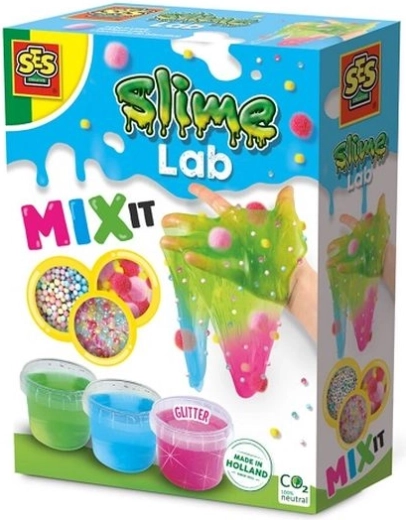 SES Slime Lab színkeverés