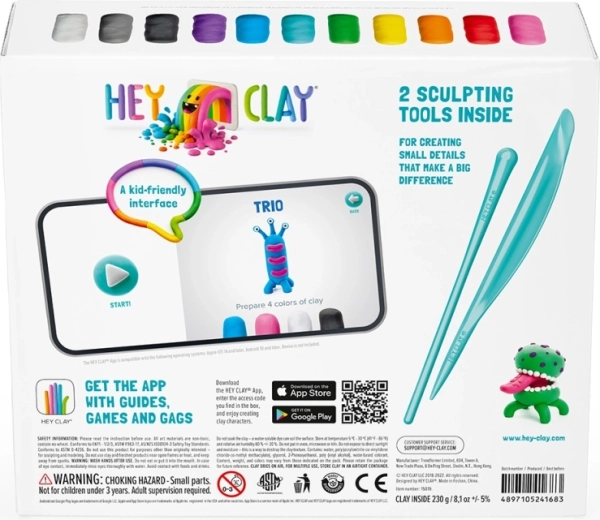 Alkotás a HEY CLAY alkalmazással