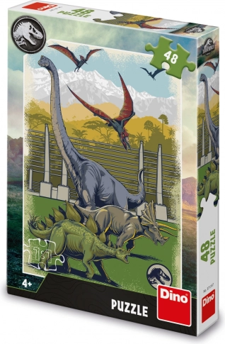 Jurassic World kirakó – 48 darab