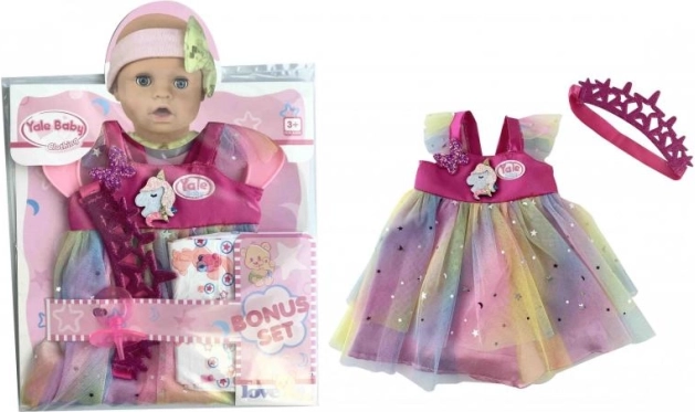 PLEJO Babaruhakészlet 40–43 cm-es babákhoz