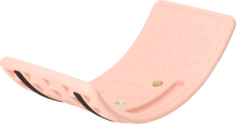 Gyerek egyensúlyozó deszka-hinta 67 × 29 cm, csúszásgátló, rózsaszín