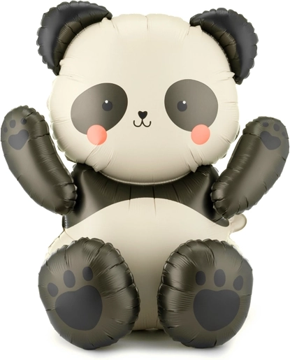 Álló panda mint látványos dekoráció