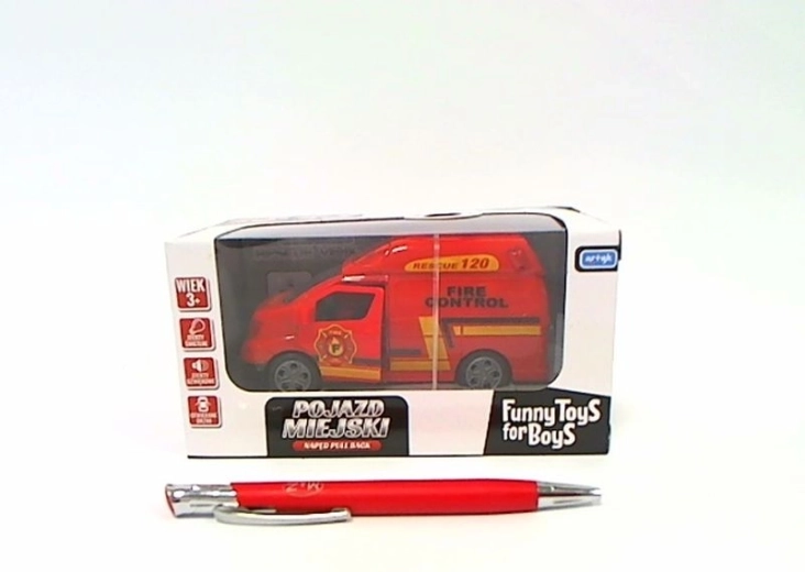 ToysForB tűzoltó autó fény- és hangeffektekkel