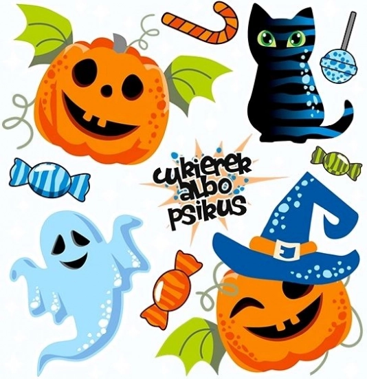 Vasalható Halloween felvarrók – kis ív
