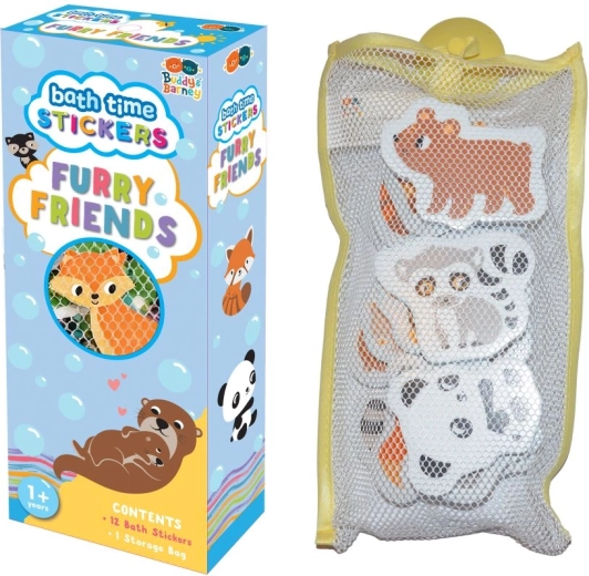 Buddy & Barney fürdőmatricák – szőrös szörnyecskék