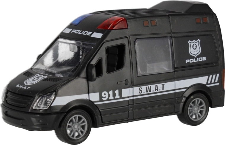 Rendőrségi SWAT furgon – akció és rend