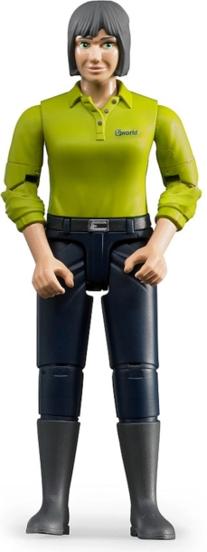 Bruder női figura hajlítható ízületekkel, 10,7 cm