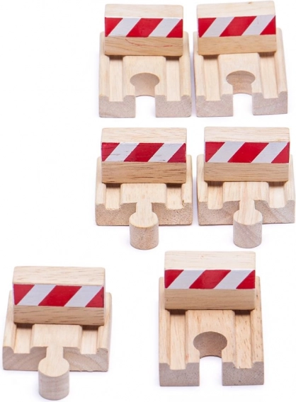 Bigjigs Rail fa ütköző készlet