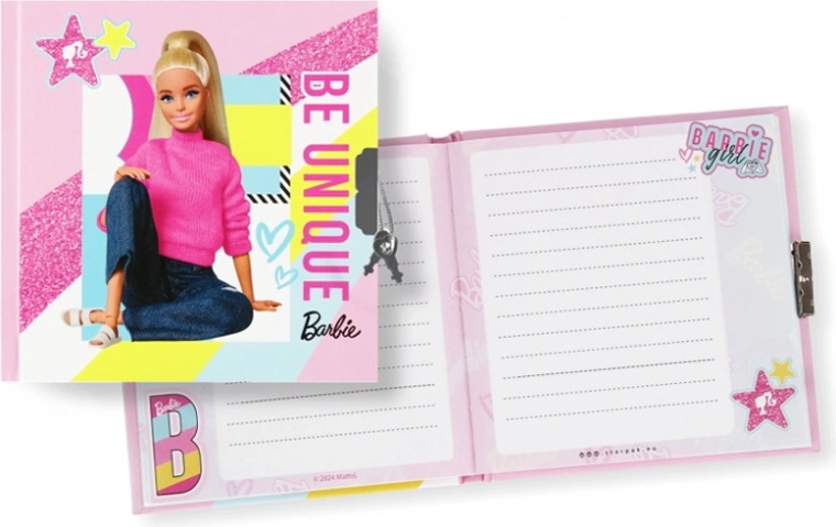Barbie napló zárral – 1 db