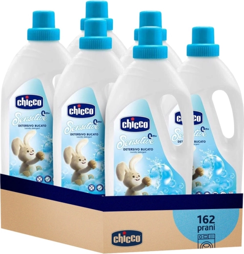 Chicco Baby Sensitive mosógógél 1,5 l - 6 db